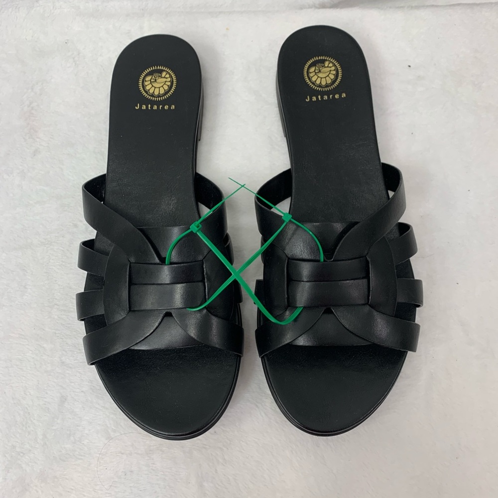 New Black Sandals Size 11